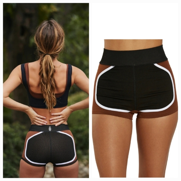 Free People Movement There You Go Run Shorts - Picture 1 of 4